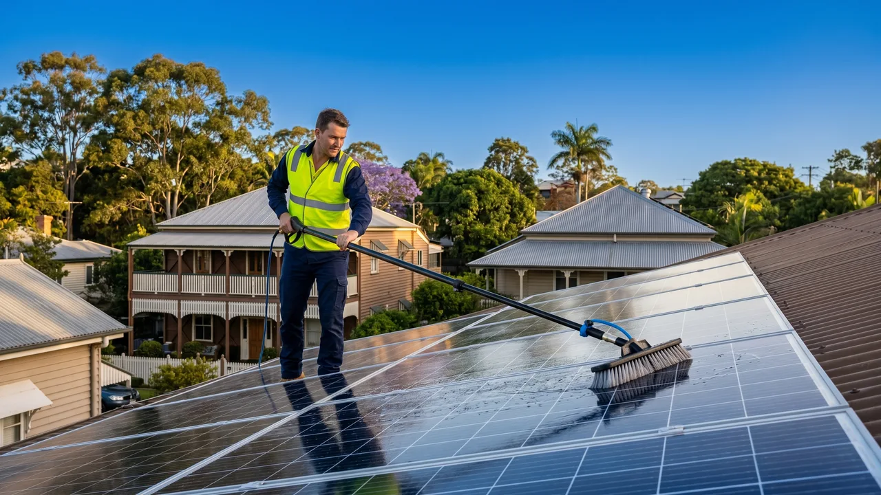 How to Prepare for Your Solar Panel Cleaning Call in Auchenflower